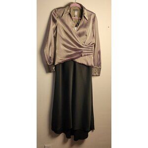 Vintage Delaru Blouse with Mossimo Skirt